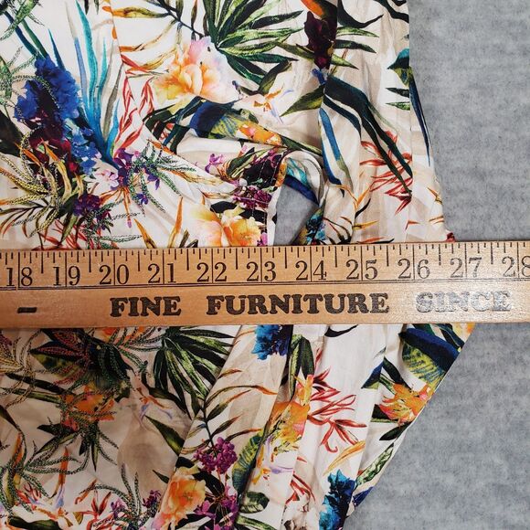 Robert Graham Miss Rumba Hawaiian Aloha Shirt Mens Medium Embroidered Flip Cuff - Picture 5 of 7